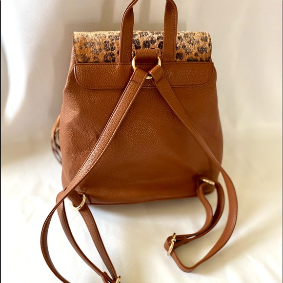 VENUS Leopard Backpack Tassels Purse Animal Print - Picture 17 of 17